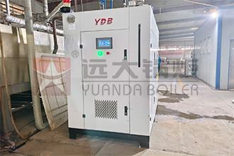 鄭州某地毯集團有限公司LSS1-1.0-Q燃氣蒸汽發(fā)生器